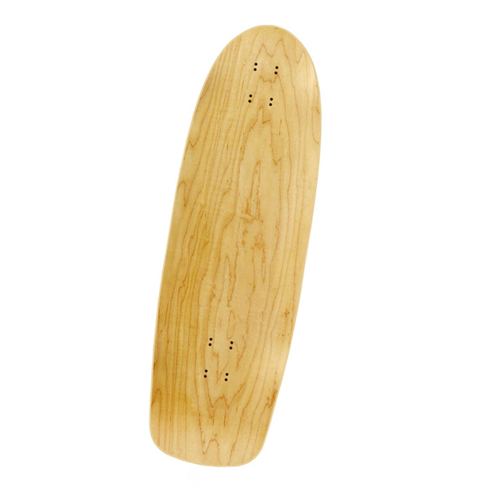 Skateboard Complete Deck - Leeres Skateboard-Deck, doppelt verzogen, Heimdekoration, Ersatzteil,