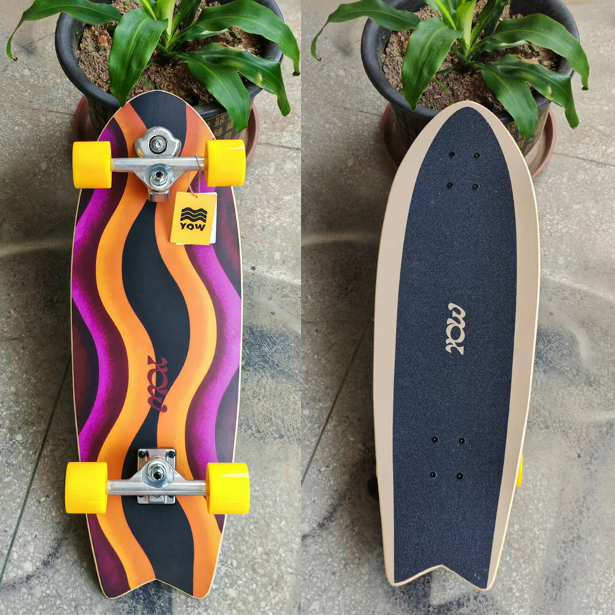 YOW Land Surf Skateboard Longb – Skateboard Complete Deck Bewertung und Preis